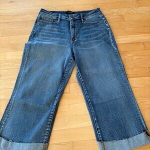 Judy Blue Wide Leg Crop Size 13/31